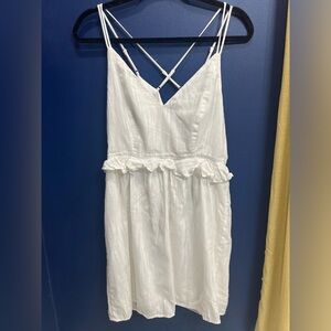 BCBGeneration White Mini Dress Size 10